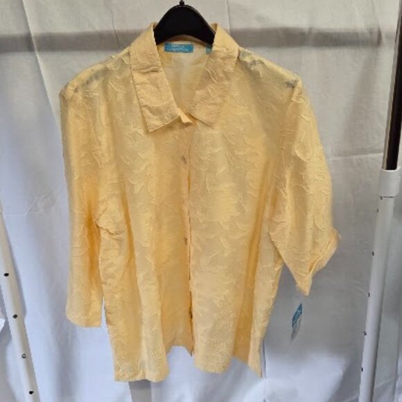Cotton Connection size XL yellow shirt - Picture 1 of 4